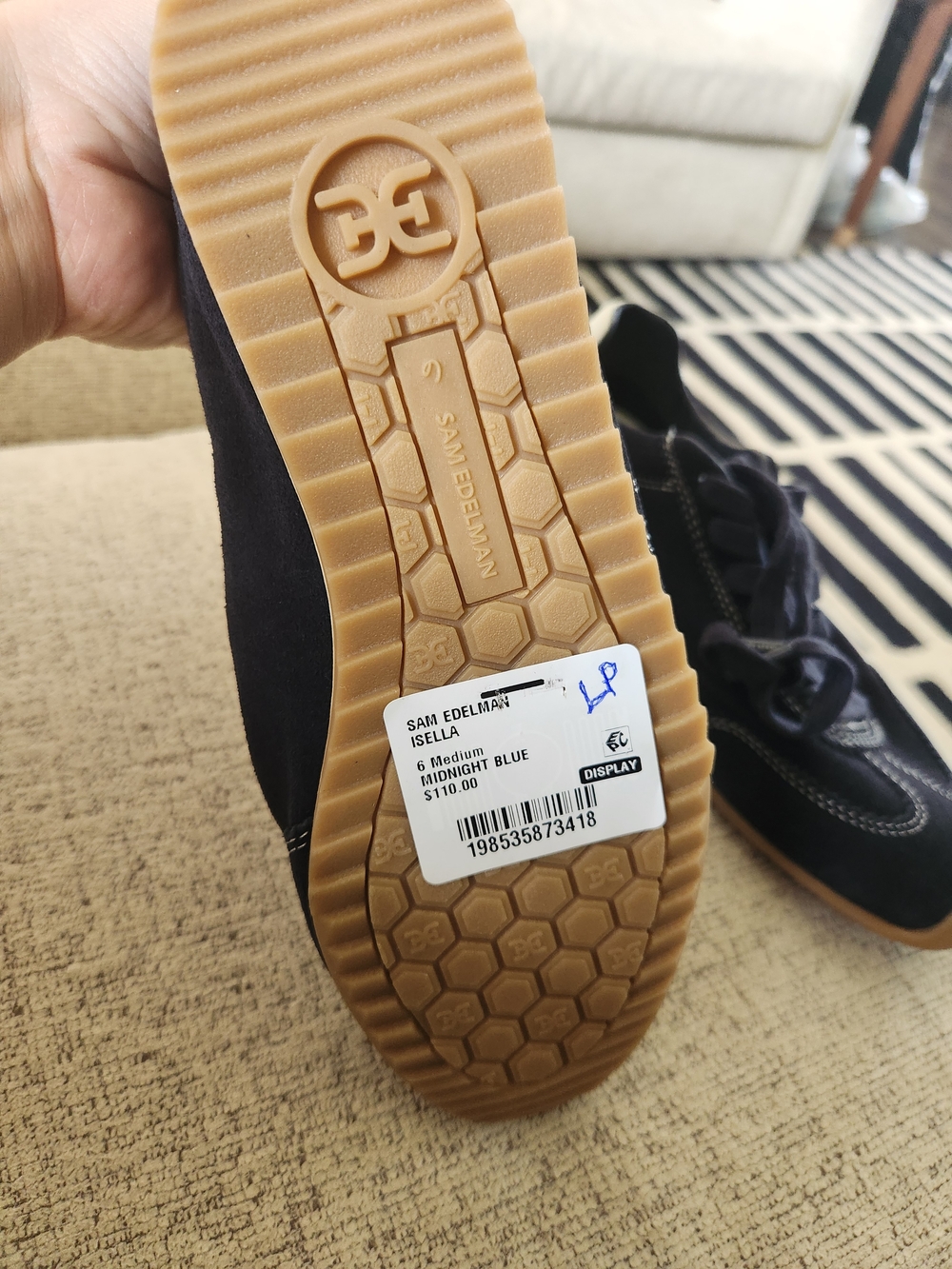 Sam Edelman Isella Suede Sneakers - Picture 10 of 12
